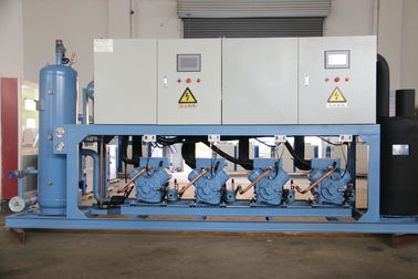 Refcomp 4 Compressore a pistoni semicerato parallelo Unità di raffreddamento Unità di raffreddamento con acqua di lavorazione sicura