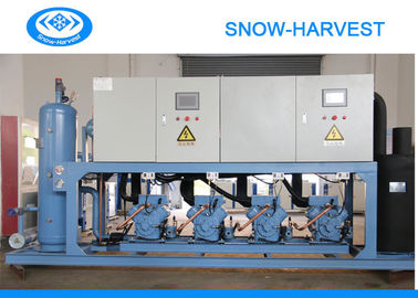 Refcomp 4 Compressore a pistoni semicerato parallelo Unità di raffreddamento Unità di raffreddamento con acqua di lavorazione sicura